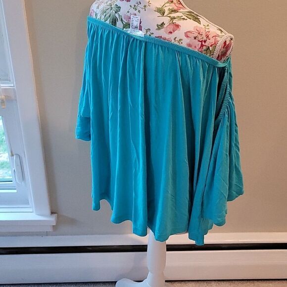 Lascana for venus aqua blue top new xl - Picture 3 of 4